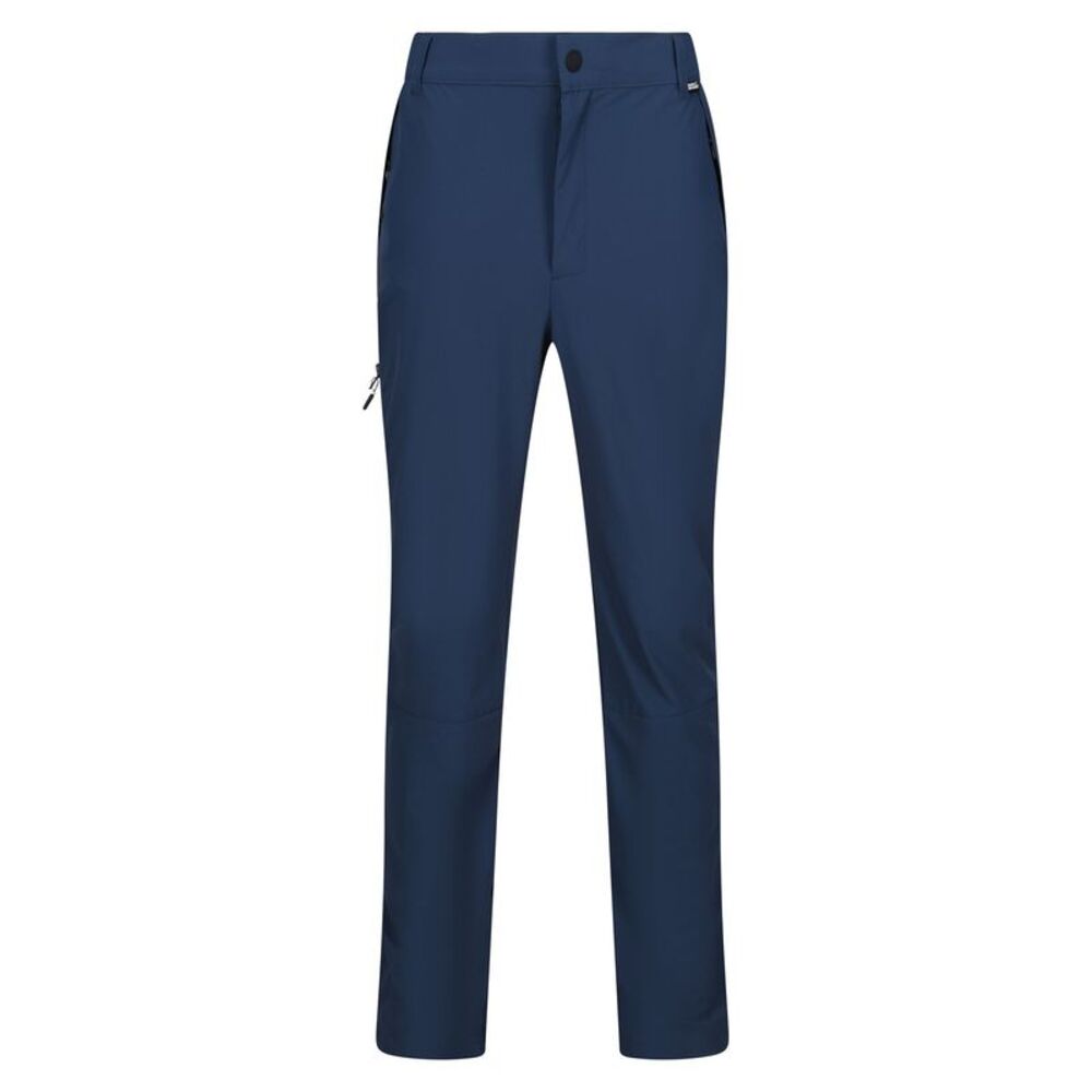 Regatta Mens Travel Light Packaway Pants / Moonlight Denim